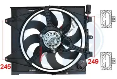 ERA Vtrk chlazen motoru ERA 352068, 352068