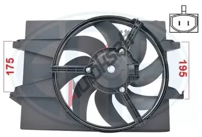 ERA Vtrk chlazen motoru ERA 352085, 352085