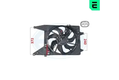 ERA Větrák chlazení motoru ERA 352103, 352103 ERA Větrák chlazení motoru ERA 352103, 352103