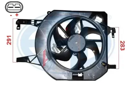 ERA Větrák chlazení motoru ERA 352142, 352142  ERA Větrák chlazení motoru ERA 352142, 352142