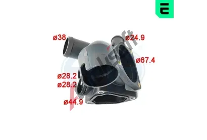 ERA Příruba chladiva ERA 354067, 354067 ERA Příruba chladiva ERA 354067, 354067