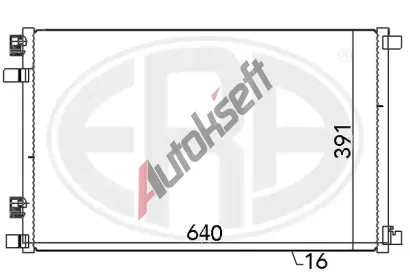 ERA Kondenztor klimatizace ERA 667021, 667021