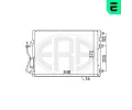 Kondenz�tor klimatizace&nbsp;ERA&nbsp;&dash;&nbsp;ERA 667038
