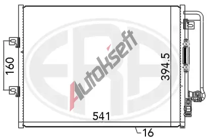 ERA Kondenztor klimatizace ERA 667072, 667072