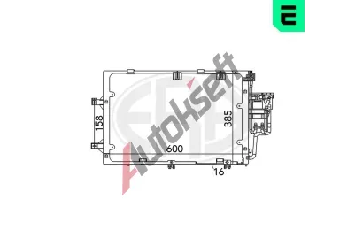 ERA Kondenz�tor klimatizace ERA 667098, 667098