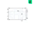 ERA Kondenz�tor klimatizace&nbsp;&dash;&nbsp;ERA 667176