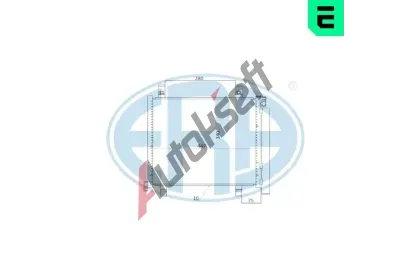 ERA Kondenzátor klimatizace ERA 667256, 667256 ERA Kondenzátor klimatizace ERA 667256, 667256