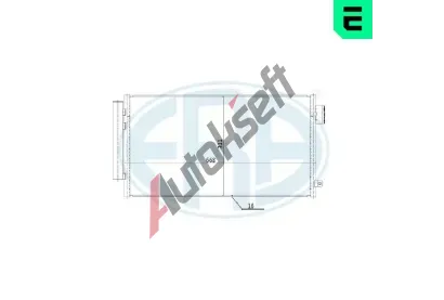 ERA Kondenzátor klimatizace ERA 667275, 667275 ERA Kondenzátor klimatizace ERA 667275, 667275