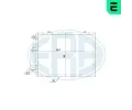 Kondenz�tor klimatizace&nbsp;ERA&nbsp;&dash;&nbsp;ERA 667281