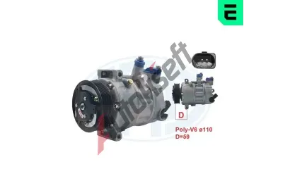 ERA Kompresor klimatizace ERA 670001, 670001