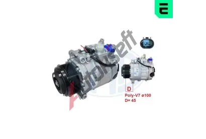 ERA Kompresor klimatizace ERA 670010, 670010 ERA Kompresor klimatizace ERA 670010, 670010