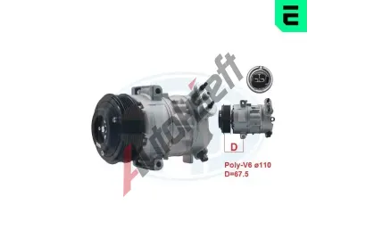 ERA Kompresor klimatizace ERA 670019, 670019