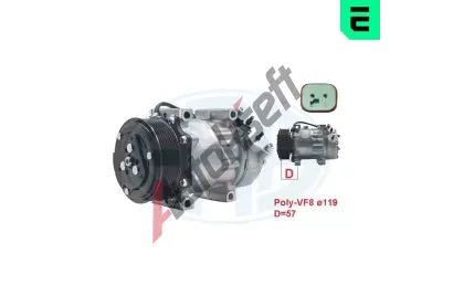 ERA Kompresor klimatizace ERA 670028, 670028