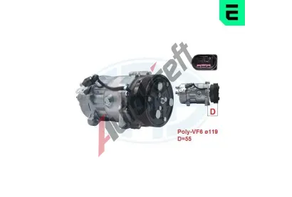 ERA Kompresor klimatizace ERA 670030, 670030