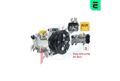 ERA Kompresor klimatizace ERA 670066, 670066