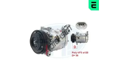 ERA Kompresor klimatizace ERA 670105, 670105 ERA Kompresor klimatizace ERA 670105, 670105