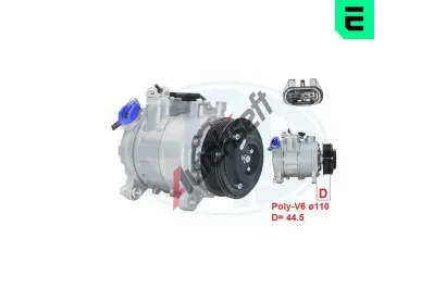 ERA Kompresor klimatizace ERA 670151, 670151 ERA Kompresor klimatizace ERA 670151, 670151