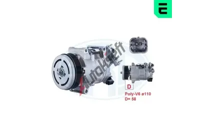 ERA Kompresor klimatizace ERA 670167, 670167