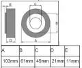 ERA Cvka kompresoru s magnetickou spojkou ERA 671095, 671095
