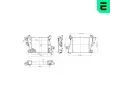 Chladi� vzduchu intercooler&nbsp;ERA&nbsp;&dash;&nbsp;ERA 672031