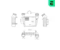 Chladi� vzduchu intercooler&nbsp;ERA&nbsp;&dash;&nbsp;ERA 672039