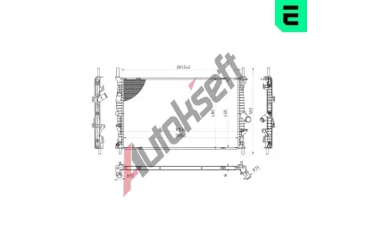 ERA Chladi� vody ERA 673010, 673010
