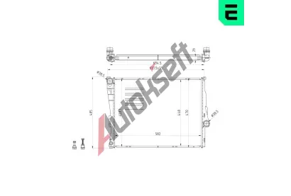 ERA Chladi� vody ERA 673015, 673015