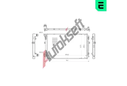 ERA Chladi� vody ERA 673020, 673020