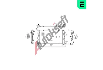 ERA Chladi� vody ERA 673028, 673028