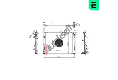 ERA Chladi� vody ERA 673031, 673031