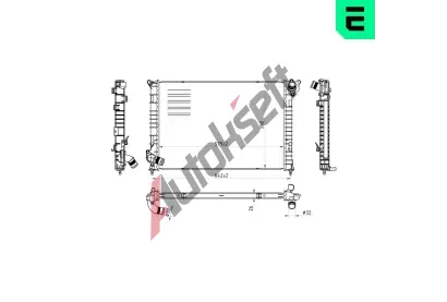 ERA Chladi� vody ERA 673038, 673038