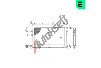ERA Chladi� vody ERA 673049, 673049