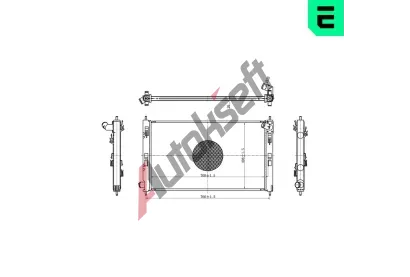 ERA Chladi� vody ERA 673056, 673056
