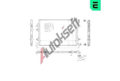ERA Chladi� vody ERA 673058, 673058
