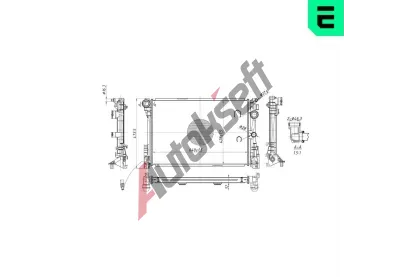 ERA Chladi� vody ERA 673060, 673060