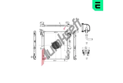 ERA Chladi� vody ERA 673065, 673065