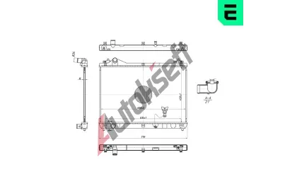 ERA Chladi� vody ERA 673070, 673070