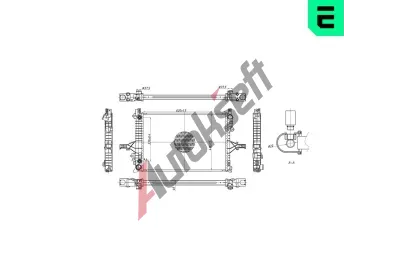 ERA Chladi� vody ERA 673078, 673078