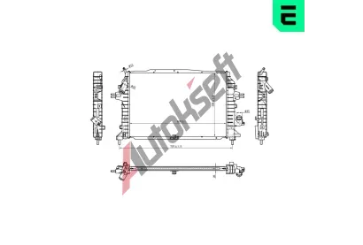 ERA Chladi� vody ERA 673085, 673085