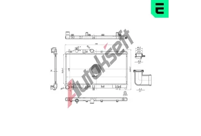 ERA Chladi� vody ERA 673089, 673089