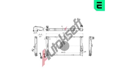 ERA Chladi� vody ERA 673097, 673097