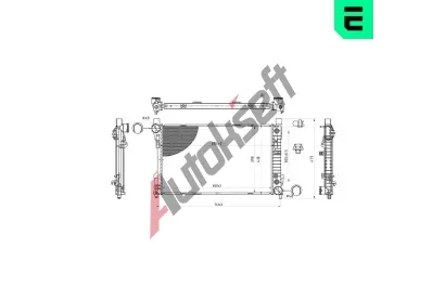 ERA Chladi� vody ERA 673114, 673114