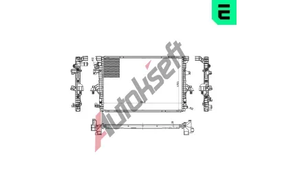 ERA Chladi� vody ERA 673118, 673118