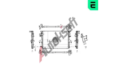 ERA Chladi� vody ERA 673120, 673120