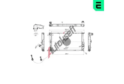ERA Chladi� vody ERA 673130, 673130