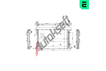 ERA Chladi� vody ERA 673183, 673183
