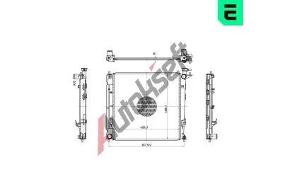 ERA Chladi� vody ERA 673218, 673218