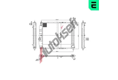 ERA Chladi� vody ERA 673250, 673250