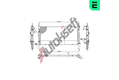 ERA Chladi� vody ERA 673266, 673266