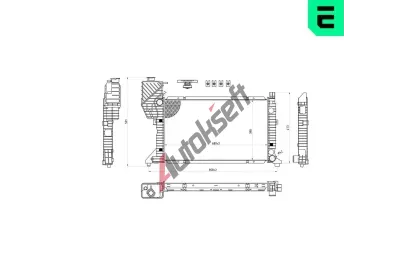 ERA Chladi� vody ERA 673289, 673289